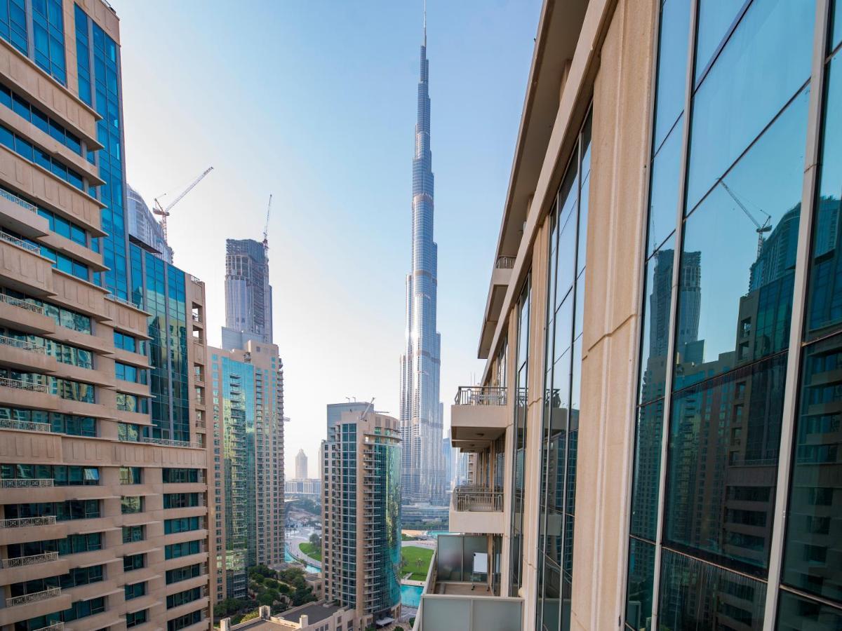 First Class 2Br With Burj Khalifa & Downtown View Dubaj Exteriér fotografie