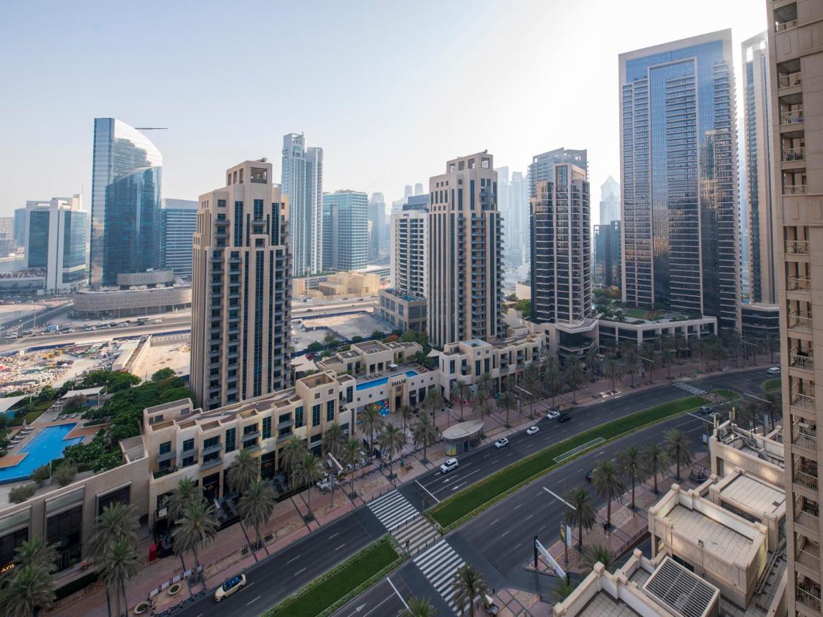 First Class 2Br With Burj Khalifa & Downtown View Dubaj Exteriér fotografie